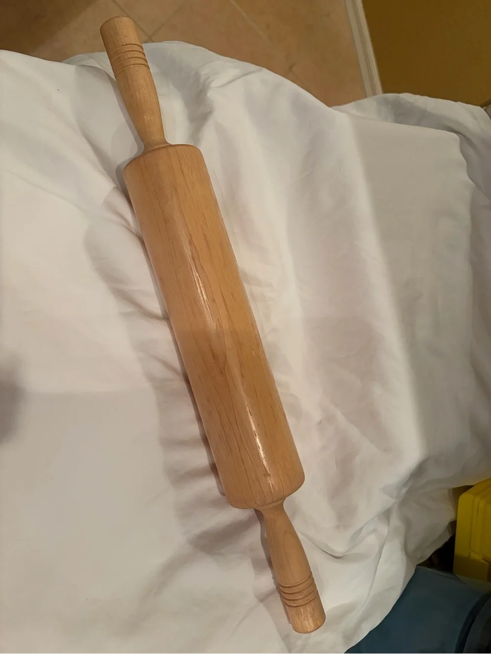 HTF Vic Firth Barrel Rolling Pin Solid maple Wood Roller